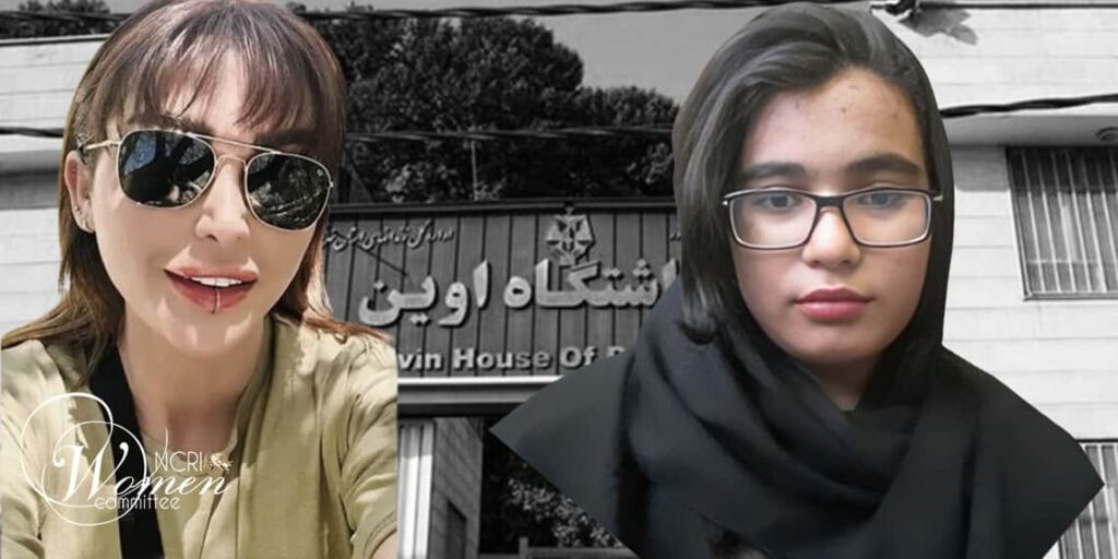 Arghavan Fallahi och Nasim Gholami Simiyari sitter i Evin-fängelsets kvinnoavdelning utan dom sedan regimens säkerhetsstyrkor arresterade dem i november 2022 för samröre med den demokratiska oppositionen, Folkets mojahedin (PMOI/MEK).