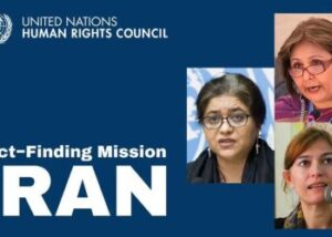 FN:s utredningsgrupp för Iran med mandat att utreda människorättskräkningar i landet efter de folkliga protesterna 2022