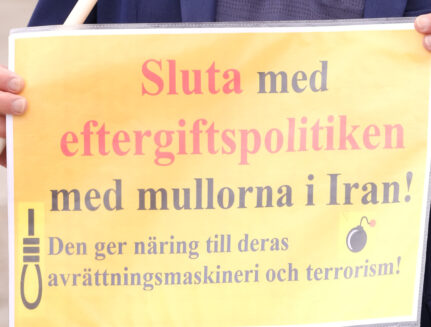 Sverige bör överge eftergiftspolitiken gentemot regimen i Iran